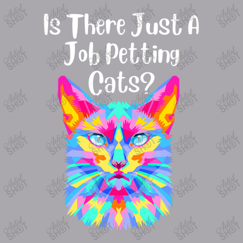 Is There Just A Job Petting Cats Colorful Cat Youth 3/4 Sleeve by spannmargarettrgy | Artistshot