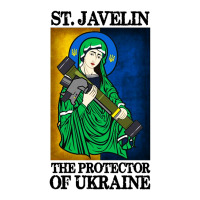 Saint Javelin Protector Women's V-neck T-shirt | Artistshot