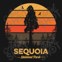 Sequoia National Park Retro Vintage Souvenir Gift Medium-length Apron | Artistshot