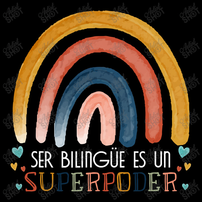 Ser Bilingue Es Un Superpoder Spanish Teacher Esl  Legging by home12 | Artistshot