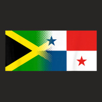 Jamaican Panamanian Flag Jamaica Panama T Shirt Ladies Fitted T-shirt | Artistshot