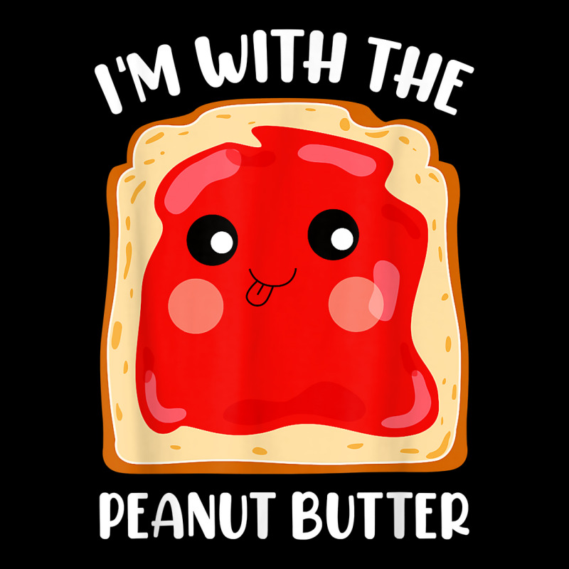 Couple Peanut Butter And Jelly I'm With The Peanut Graphic Youth T-shirt | Artistshot