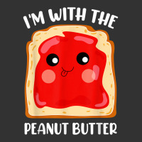 Couple Peanut Butter And Jelly I'm With The Peanut Baby Bodysuit | Artistshot