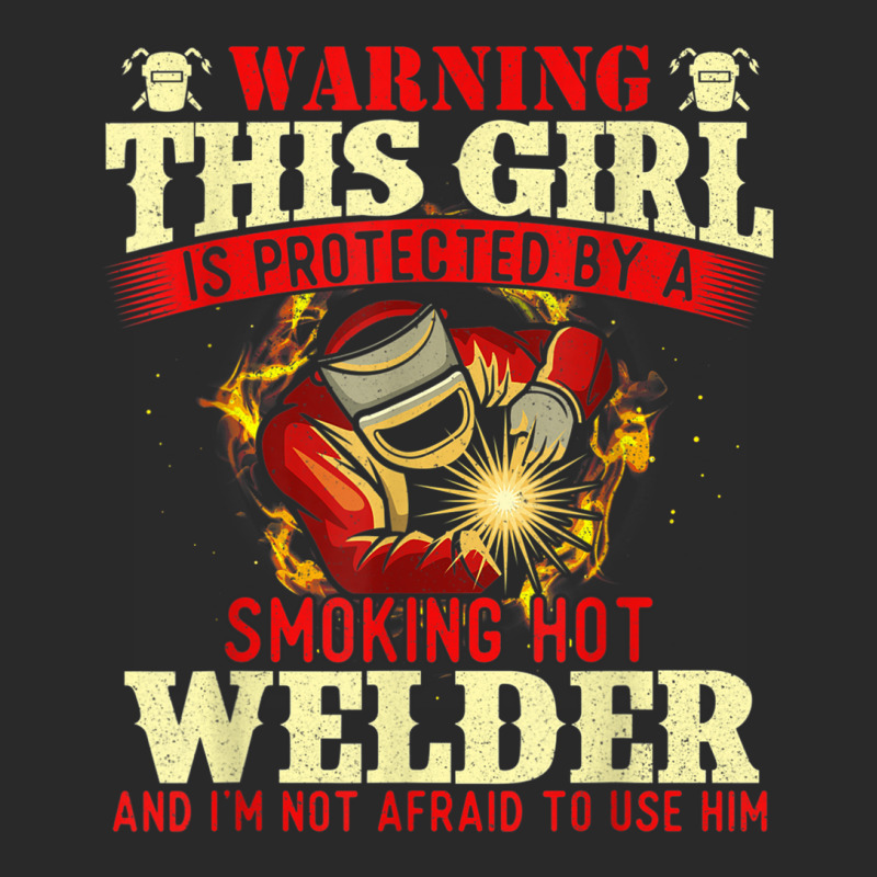 This Girl Is Protected By A Welder   Welding Ironw Toddler T-shirt by bonne | Artistshot