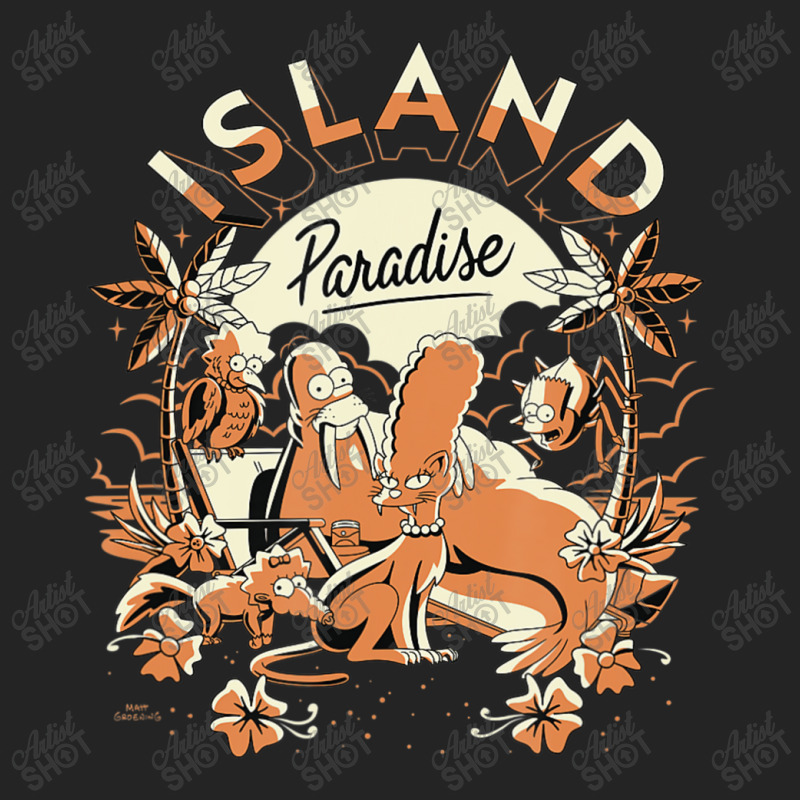 The Simpsons Treehouse Of Horror Island Paradise G 3/4 Sleeve Shirt by longdanouj | Artistshot