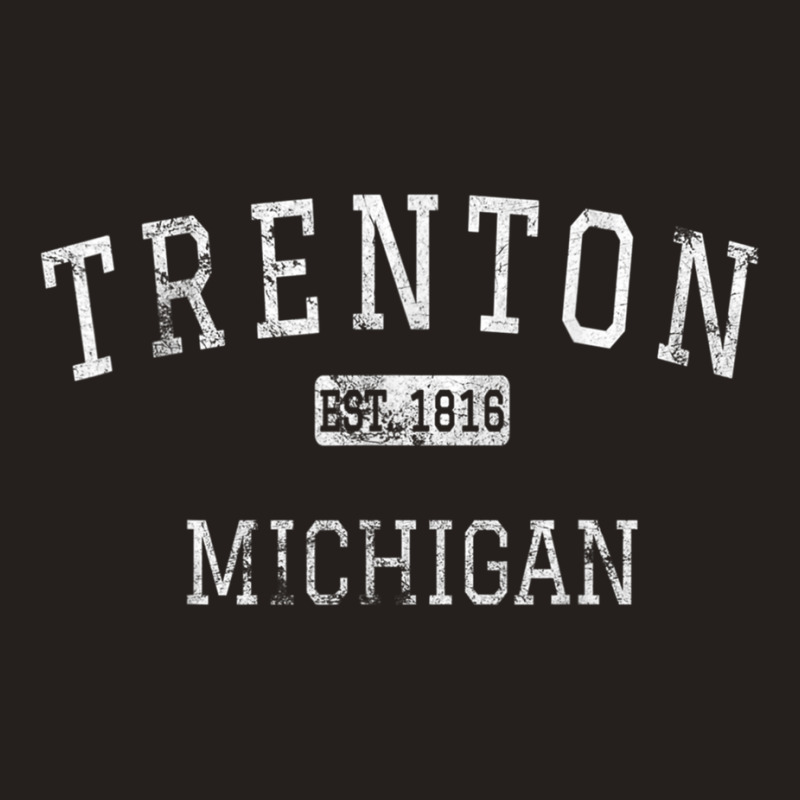 Trenton Michigan Mi Vintage T Shirt Tank Top | Artistshot