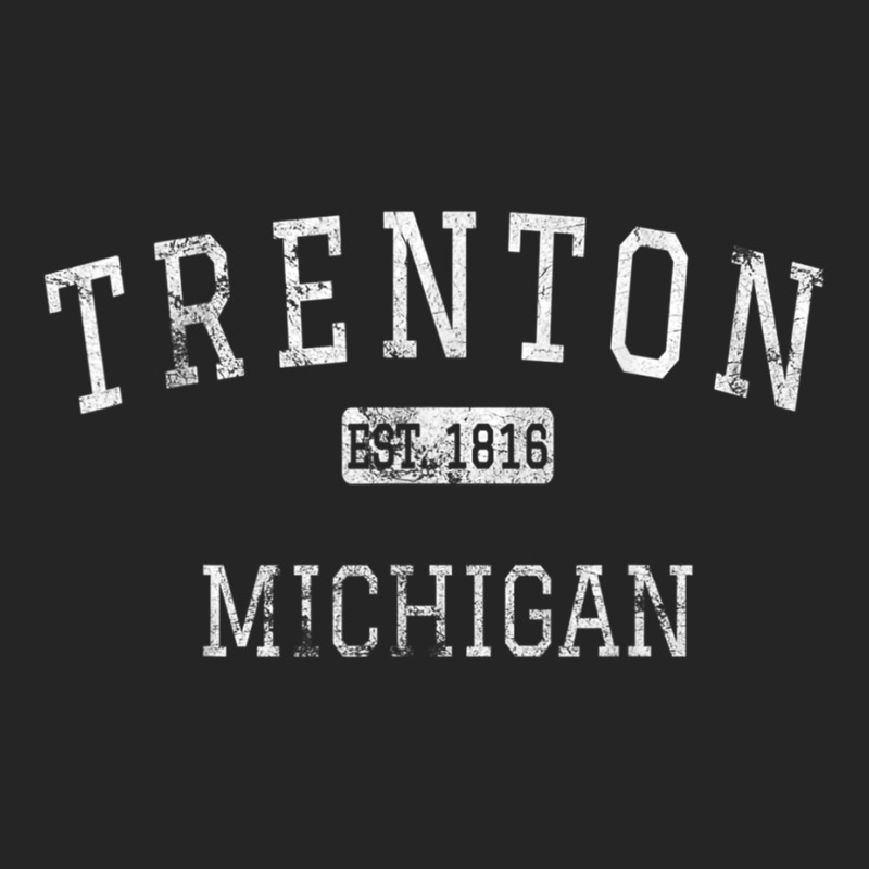 Trenton Michigan Mi Vintage T Shirt Unisex Hoodie | Artistshot