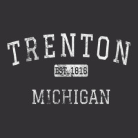 Trenton Michigan Mi Vintage T Shirt Vintage Hoodie | Artistshot