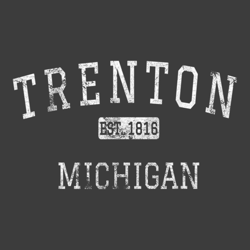 Trenton Michigan Mi Vintage T Shirt Men's Polo Shirt | Artistshot