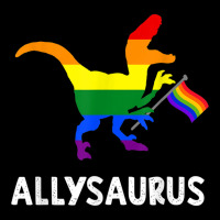 Allysaurus Trans Ally T Rex Dinosaur Gay Pride Par Legging | Artistshot