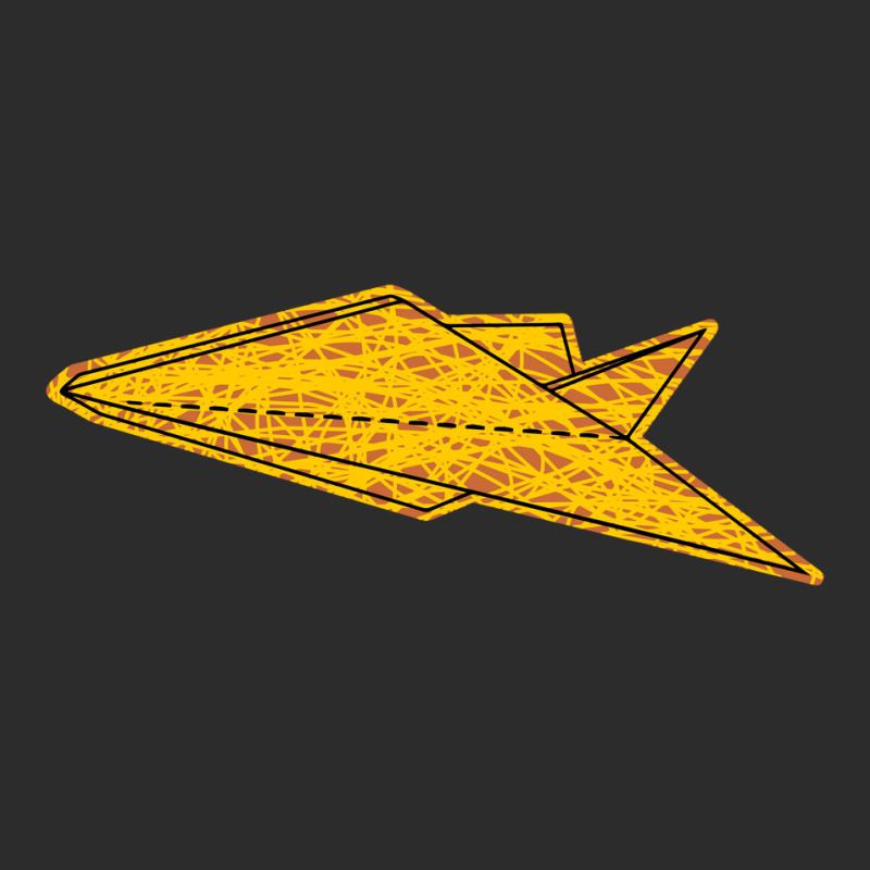 Silhouette Tiles Of An Old Folding Paper Airplanes Exclusive T-shirt | Artistshot