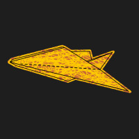 Silhouette Tiles Of An Old Folding Paper Airplanes Classic T-shirt | Artistshot