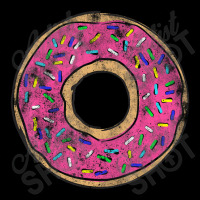 Vintage Big Pink Donu Colorful Sprinkles Doughnut Lightweight Hoodie | Artistshot