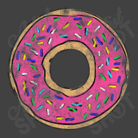 Vintage Big Pink Donu Colorful Sprinkles Doughnut Vintage T-shirt | Artistshot