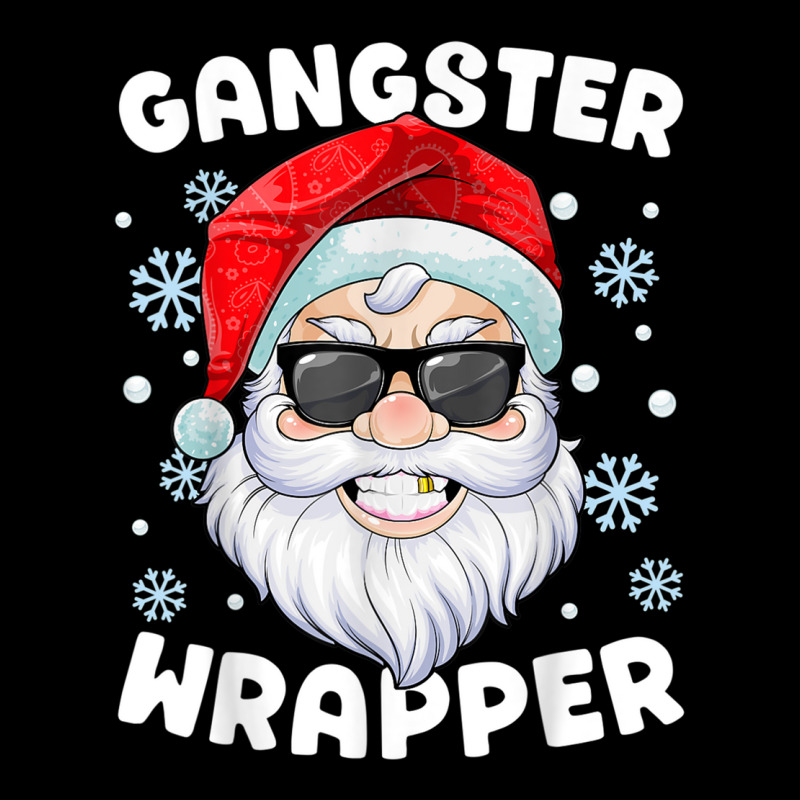 Gangster Wrapper Santa Gangsta Wrapper Funny Chris Toddler Sweatshirt | Artistshot