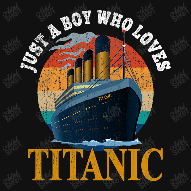 Ship Just A Boy Who Loves Titanic Boat Titanic Boy Full Set Car Mats | Artistshot