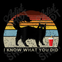 I Know What You Did Saying Retro Black Cat Red Cup Youth Sweatshirt | Artistshot