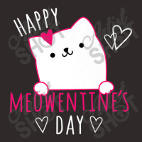 Happy Meowentine's Day Cat Lover Happy Valentines Racerback Tank | Artistshot