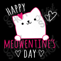 Happy Meowentine's Day Cat Lover Happy Valentines Women's V-neck T-shirt | Artistshot