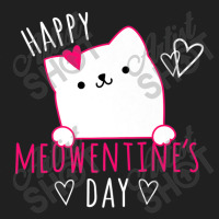 Happy Meowentine's Day Cat Lover Happy Valentines Ladies Polo Shirt | Artistshot