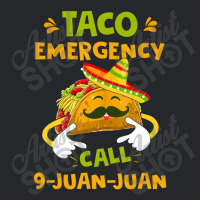 Taco Emergency Call 9 Juan Juan Cinco De Mayo Crewneck Sweatshirt | Artistshot