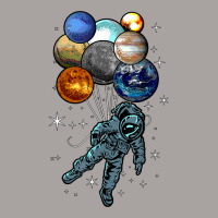 Astronaut Space Balloons Moon Mars Planets  Astron Racerback Tank | Artistshot