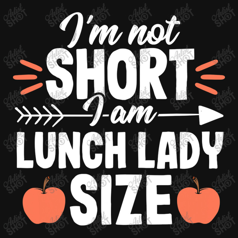 Short Quote School Lunch Lady Cafeteria Worker Gif Graphic T-shirt | Artistshot