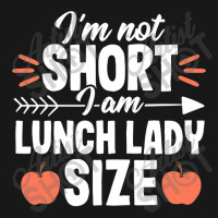 Short Quote School Lunch Lady Cafeteria Worker Gif Flannel Shirt | Artistshot