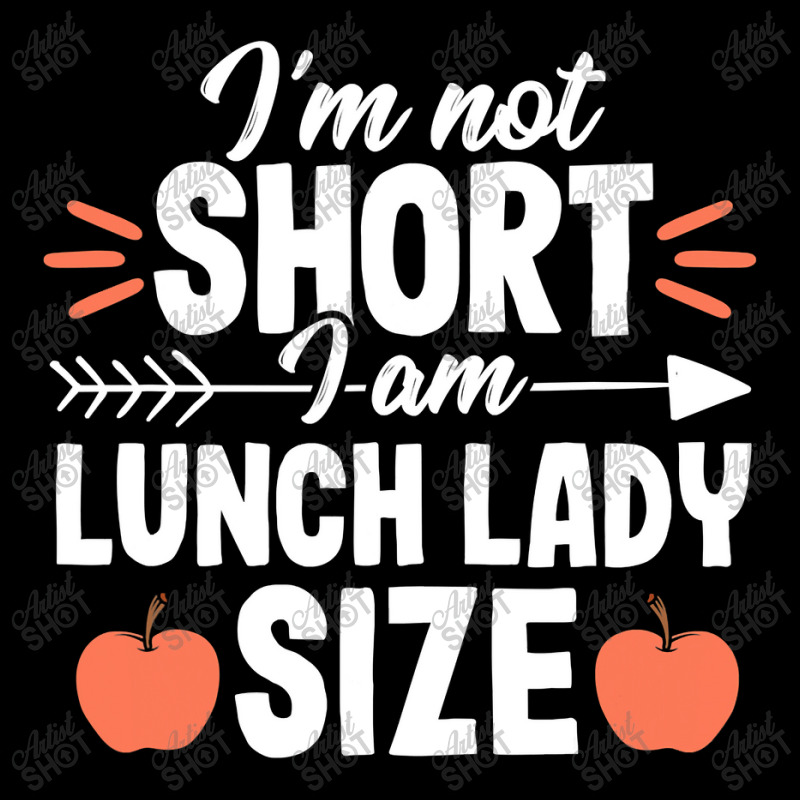 Short Quote School Lunch Lady Cafeteria Worker Gif Men's Long Sleeve Pajama Set | Artistshot