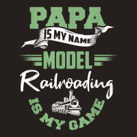 Mens Model Train Dad Shirt Father Model Railroadin Tank Top | Artistshot