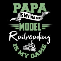 Mens Model Train Dad Shirt Father Model Railroadin V-neck Tee | Artistshot