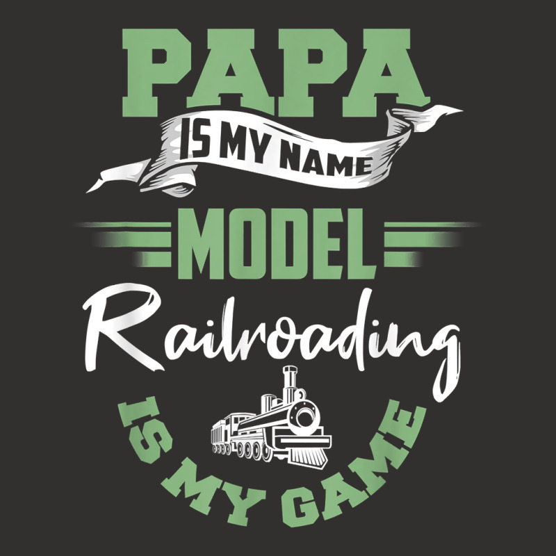 Mens Model Train Dad Shirt Father Model Railroadin Champion Hoodie | Artistshot