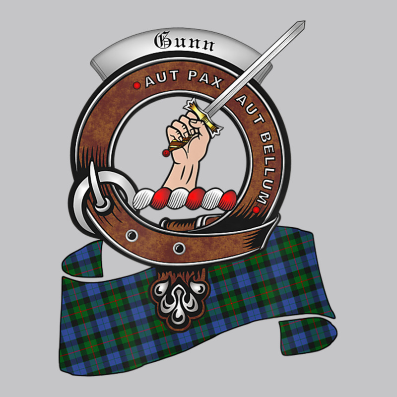 Gunn Scottish Clan Badge & Tartan T Shirt Baby Bodysuit by heffopance | Artistshot