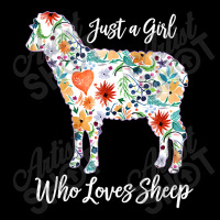 Just A Girl Who Loves Sheep Cute Funny Design For  Pocket T-shirt | Artistshot