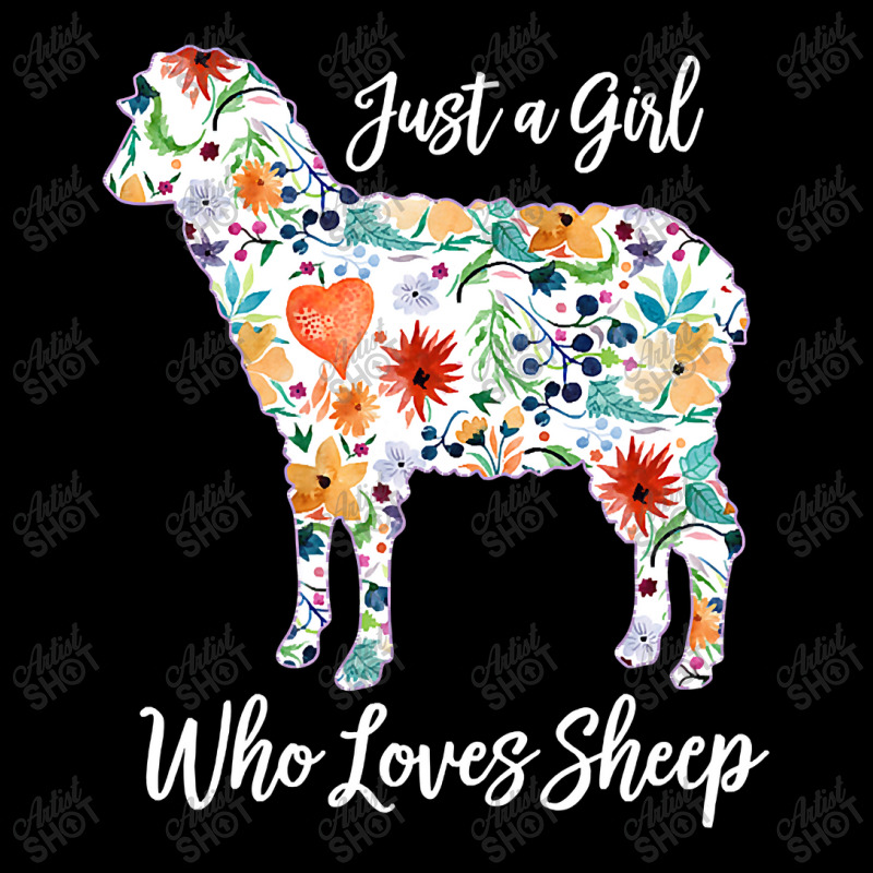 Just A Girl Who Loves Sheep Cute Funny Design For  Pocket T-shirt | Artistshot