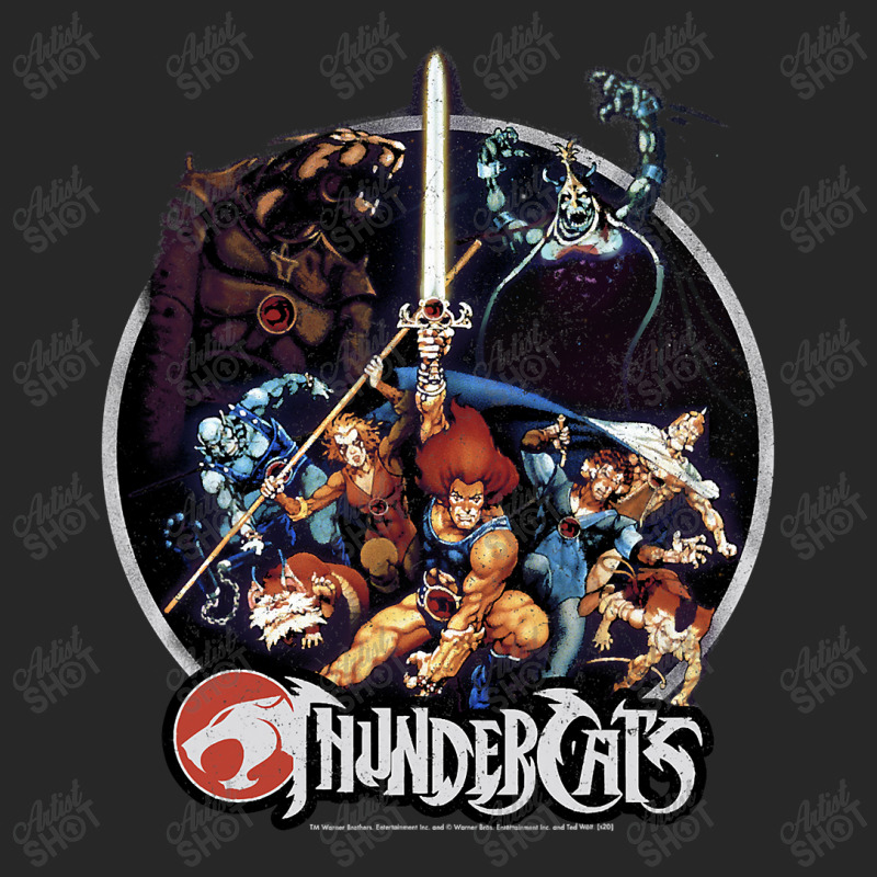 Thundercats Group Shot Vintage Circle Women's Pajamas Set by home12 | Artistshot