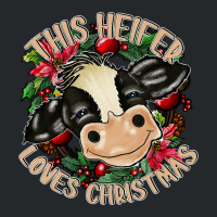 Cute Cow Heifer Christmas Mooey Christmas Crewneck Sweatshirt | Artistshot