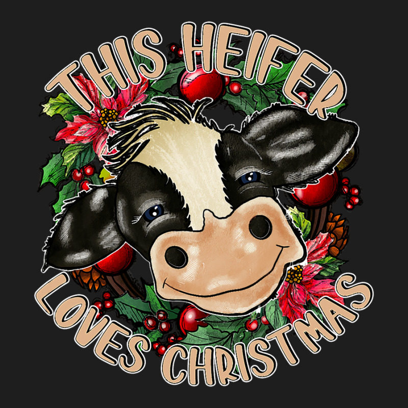 Cute Cow Heifer Christmas Mooey Christmas Classic T-shirt | Artistshot