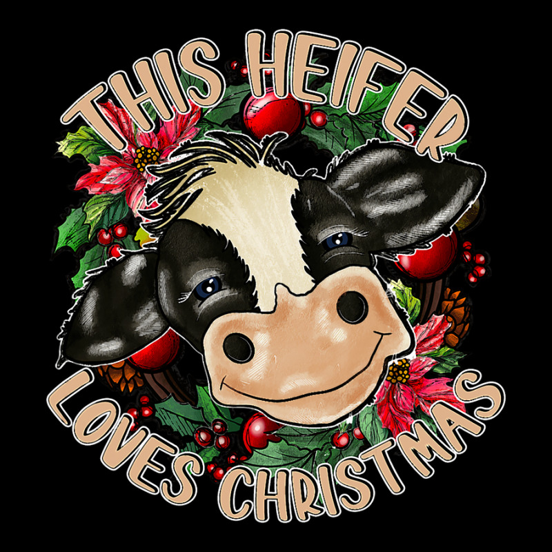 Cute Cow Heifer Christmas Mooey Christmas Lightweight Hoodie | Artistshot