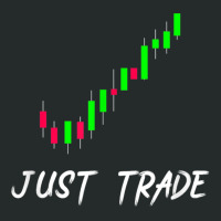 Just Trade Candlestick Chart For Stock Forex Marke Women's Triblend Scoop T-shirt | Artistshot