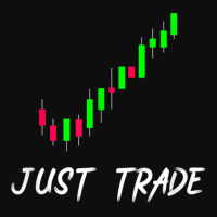 Just Trade Candlestick Chart For Stock Forex Marke Crop Top | Artistshot