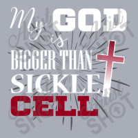 Sickle Cell Awareness Anemia Support God Bigger Tank Dress | Artistshot