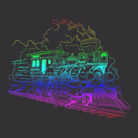 Railroad Model Train Steam Train Glow Model Railro Vintage Hoodie | Artistshot