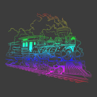 Railroad Model Train Steam Train Glow Model Railro Men's Polo Shirt | Artistshot