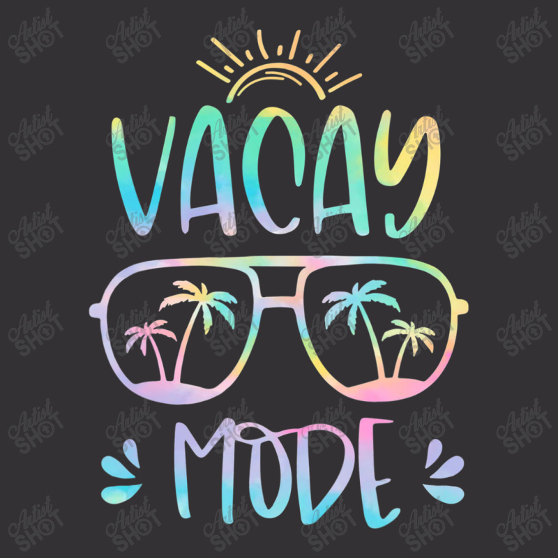 Vacay Mode Cute Vacation Summer Cruise Getaway Hol Vintage Hoodie | Artistshot