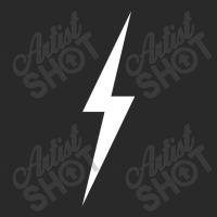 Simple Lightning Bolt In White Sweat Printed Hat | Artistshot