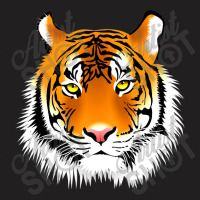 Tiger Design T-shirt | Artistshot