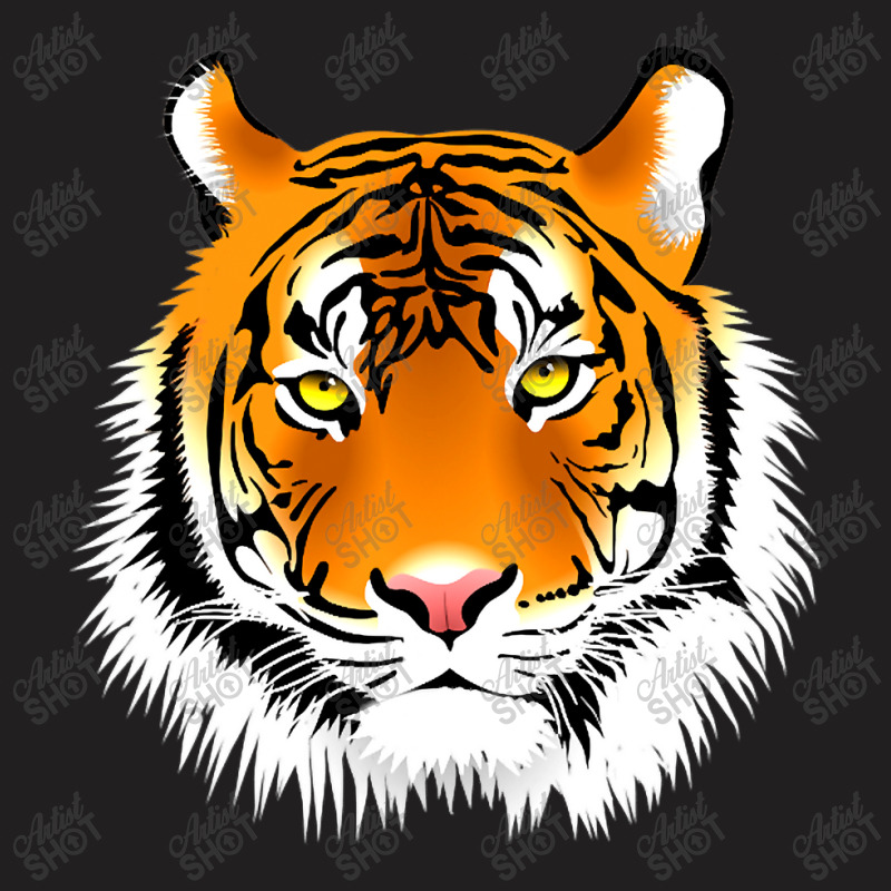 Tiger Design T-shirt | Artistshot