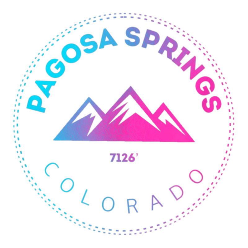 Pagosa Springs Colorado Mountain Town   Retro Co S V-neck Tee | Artistshot