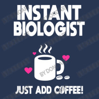 Instant Biologist Just Add Coffee! Ladies Denim Jacket | Artistshot